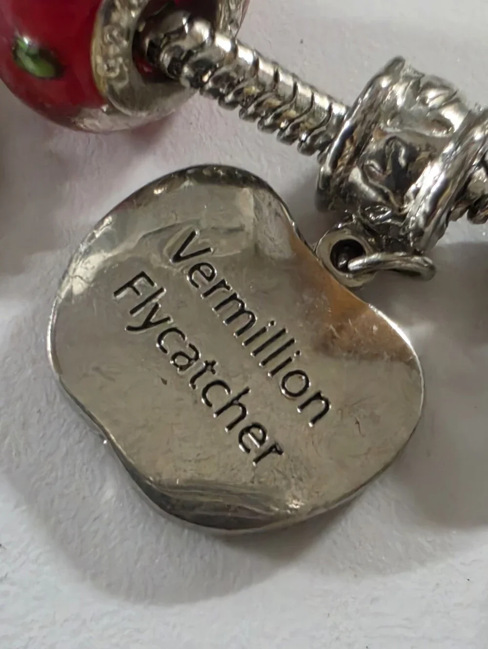 Vintage Charm Bracelet With Bird Charms & 925 Accent Charms.